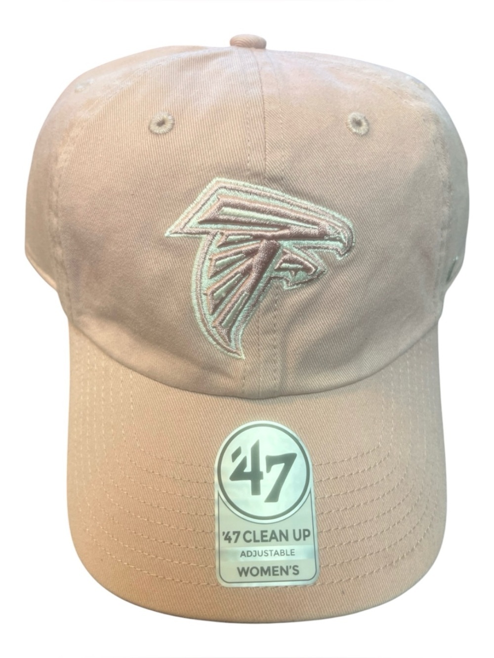 47 Women's Dusty Pink Atlanta Falcons Clean Up Cap